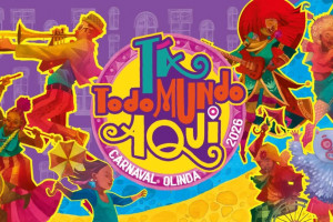 Identidade visual do carnaval de Olinda 2026
