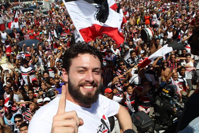 João Paulo, ex-meia do Santa Criz/Divulgação/SCFC