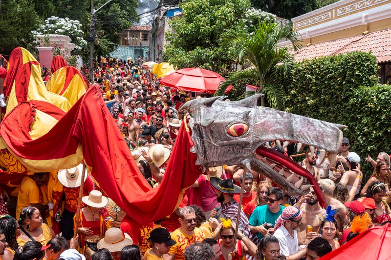 O famoso dragão do Eu Acho é Pouco estará no Bairro do Recife/Aurélio Velho/Eu Acho é Pouco 