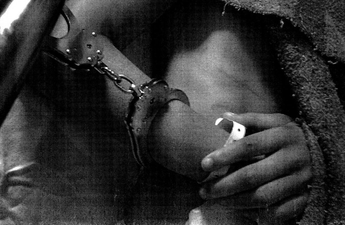 Breno internado no Hospital da Restauração (HR) após as agressões./Foto: Reprodução