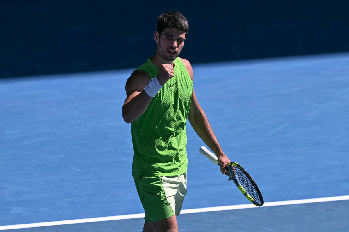  Carlos Alcaraz, tenista espanhol/ WILLIAM WEST / AFP