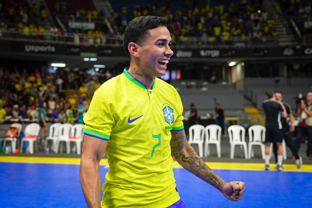 Cléber, pernambucano da Seleção Brasileira de Futsal/Divulgação/CBF