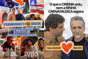 Os governos de Pernambuco e da Bahia, bem como as prefeituras do Recife e de Salvador, fizeram publica&ccedil;&otilde;es em conjunto para comemorar as indica&ccedil;&otilde;es de 'O Agente Secreto" ao Oscar 