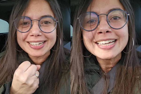 Priscilla Costa, de 36 anos, foi assediada no Canadá enquanto estava no banheiro de uma estação de metrô (Foto: Reprodução/Instagram)