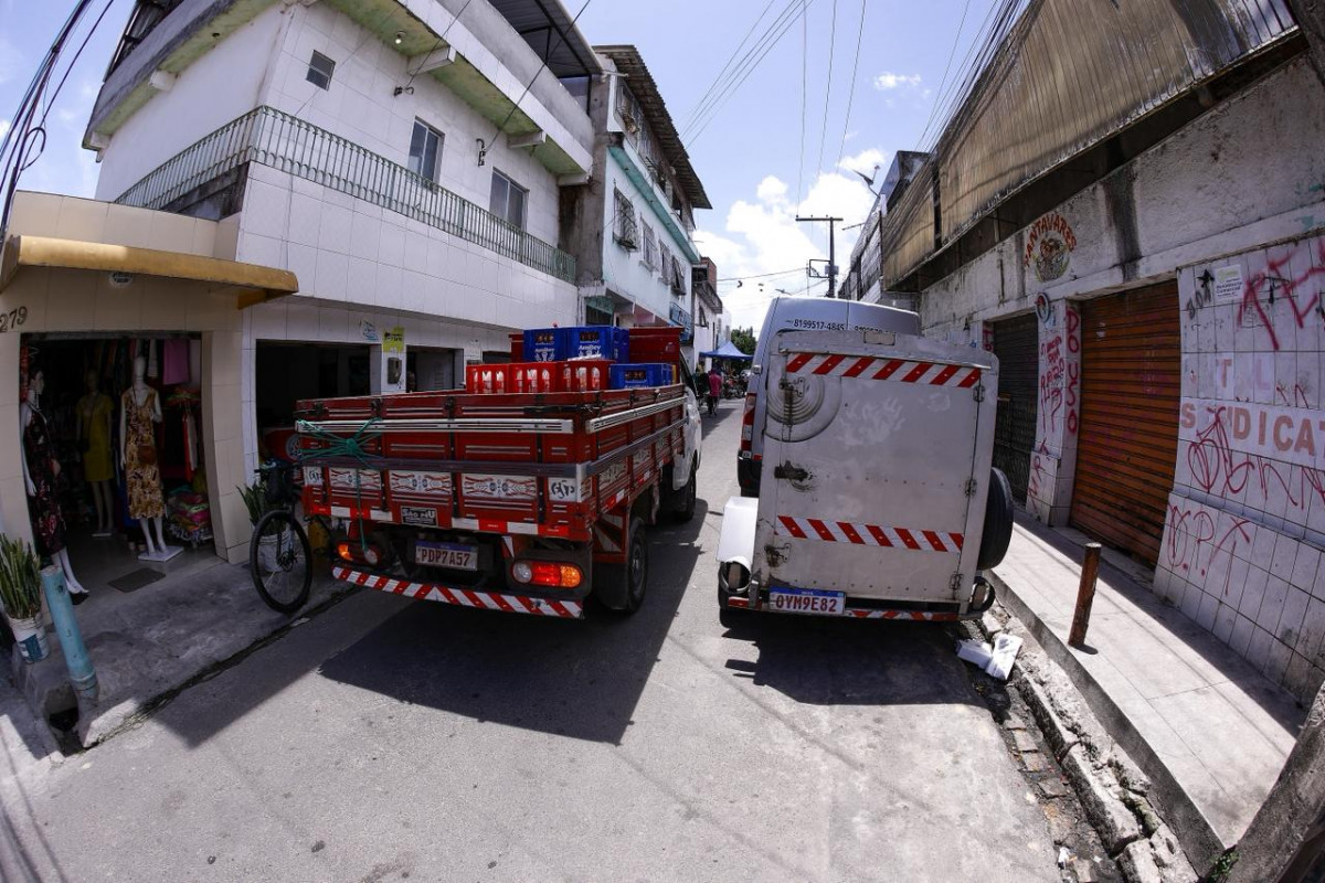 Avenida São Paulo, em Três Carneiros Alto (Rafael Vieira/DP Foto)