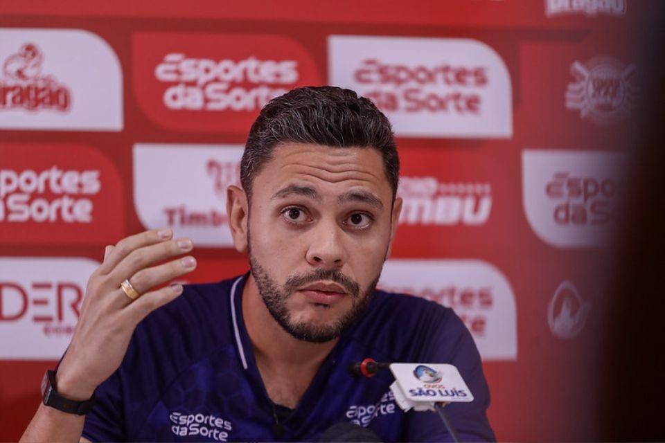 Guilherme dos Anjos, técnico do Náutico/Rafael Vieira/CNC