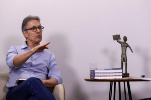 Governador de Minas Gerais, Romeu Zema (Novo), em visita ao Diario nesta segunda (26)