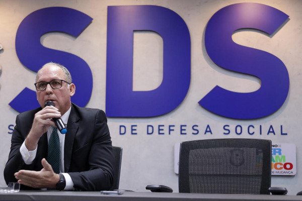 Secretário de Defesa Social de Pernambuco, Alessandro de Carvalho