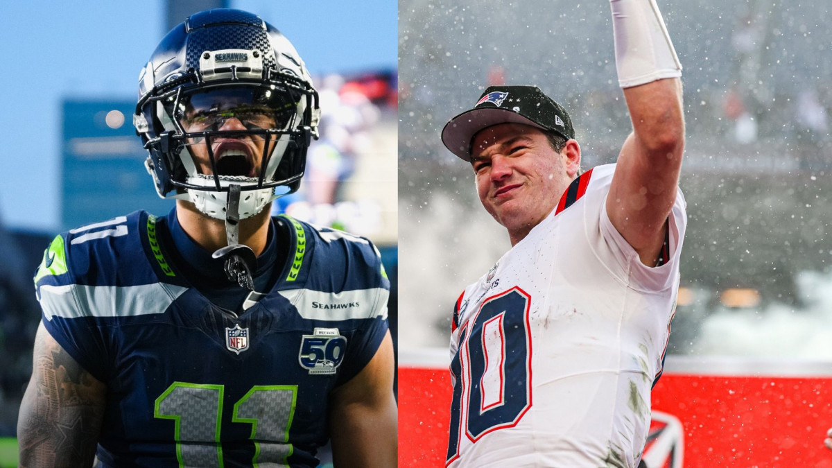 Patriots e Seahawks final do Super Bowl LX/Divulgação/Seahawks e Patriots