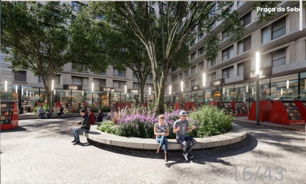 Nova Praça do Sebo, em projeto de concessão do "Distrito Guararapes" (PCR/divulgação)