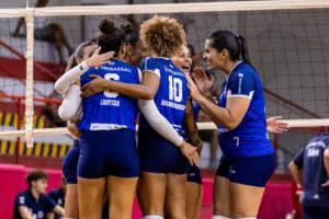 Jogadoras do Recife V&ocirc;lei 