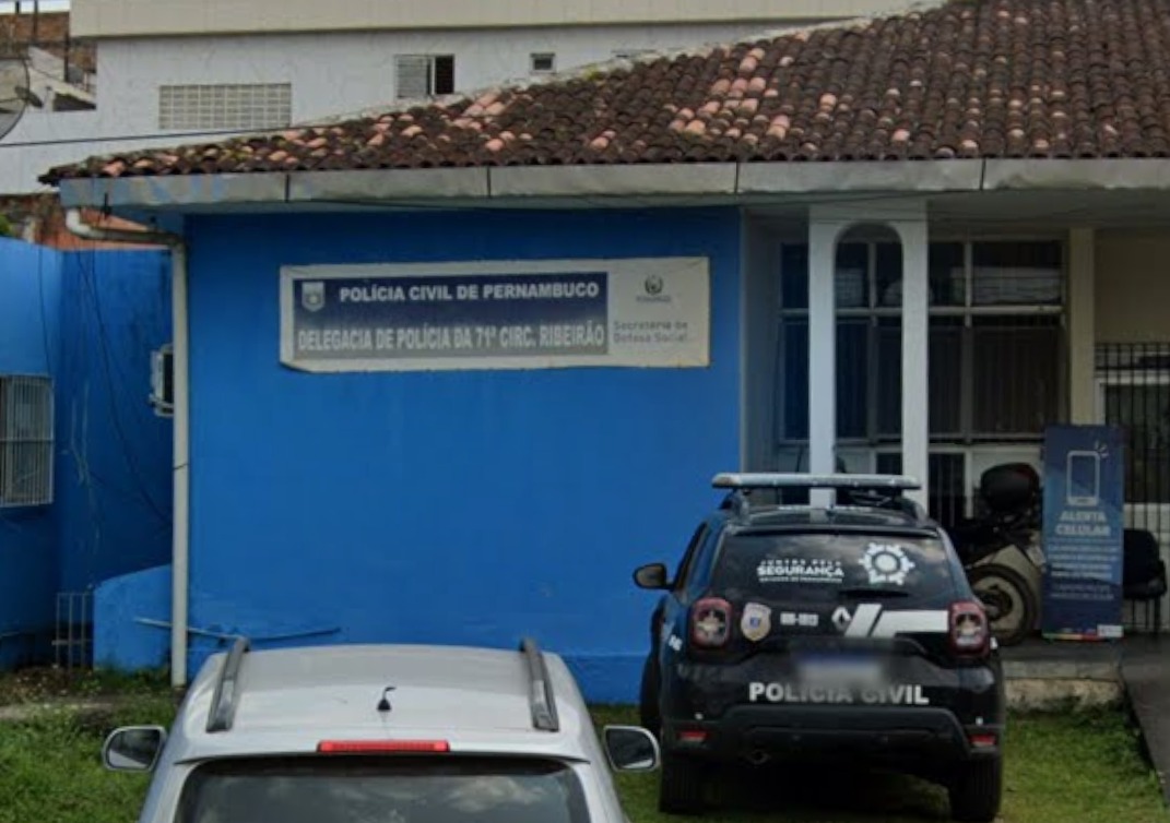 Delegacia de Ribeirão, na Mata Sul/Foto: Reprodução/Google Street View