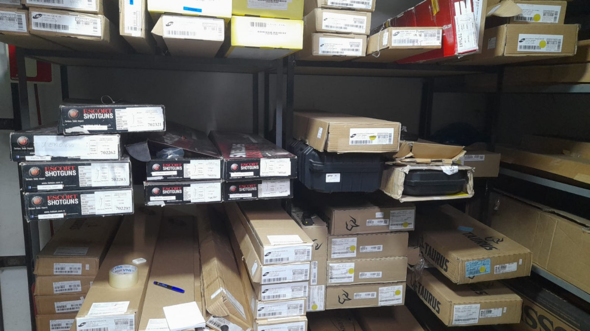 Quadrilha envolvida com venda ilegal de armas e munições é alvo da PF em quatro estados (Ascom/PF)