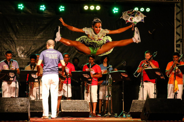 Os primeiros a se apresentarem na passarela do Concurso de Passista, que também contará com apresentações nesta quinta-feira (29), são os competidores da categoria Mirim, que é formada por crianças de até 11 anos. (Foto: Divulgação / Prefeitura do Recife)