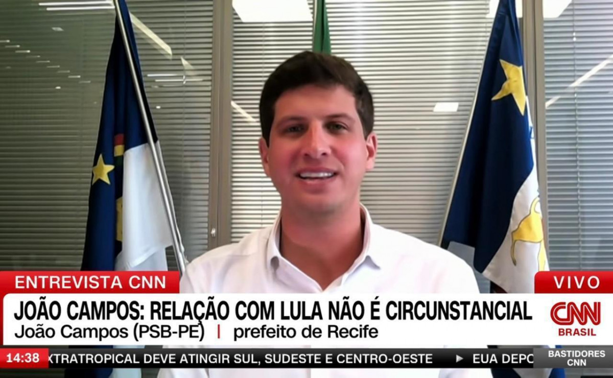 João Campos (PSB)/Foto: Reprodução/CNN