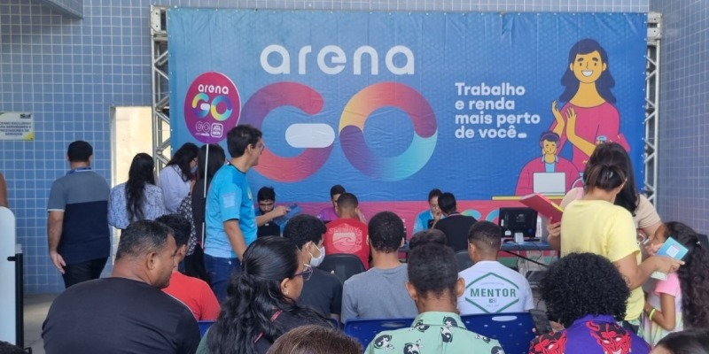 Arena GO abre calendário 2026 em feira de empregabilidade/Divulgação/PCR