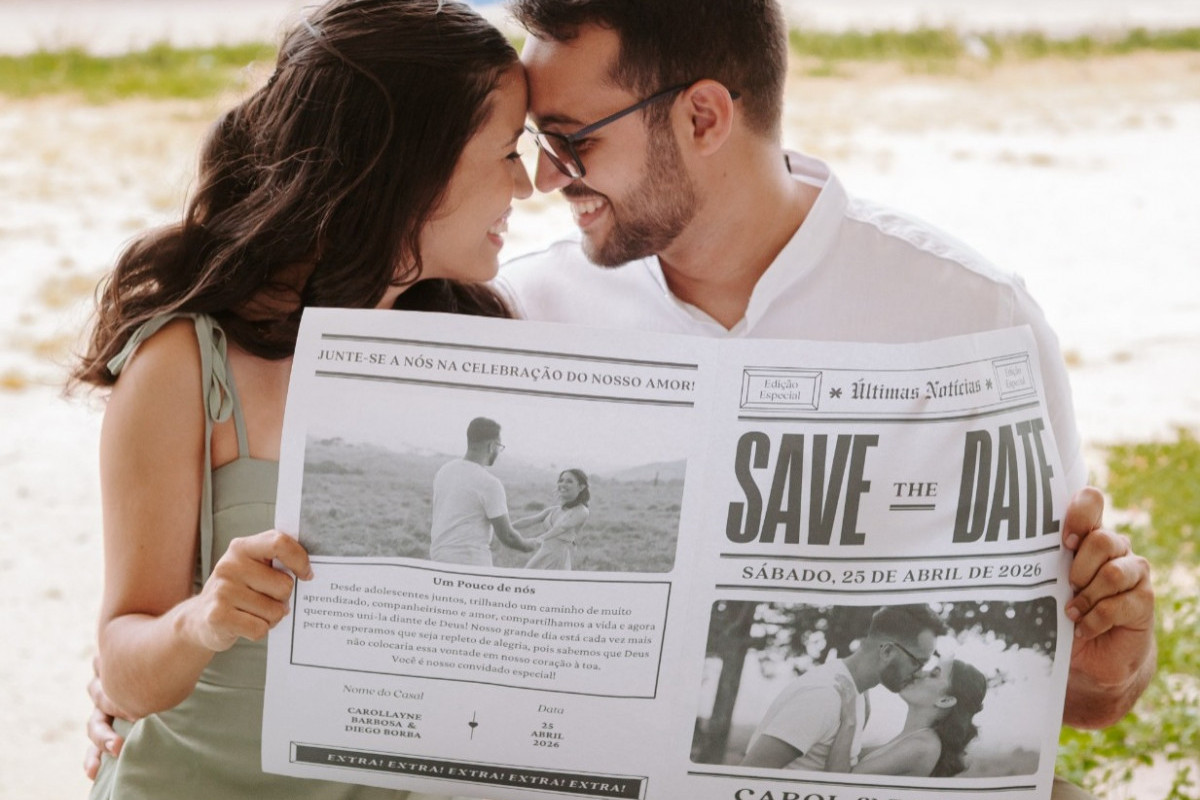Casal escolheu colégio público no Centro do Recife para registrar fotos pré-casamento  (Leanndro Moretti e Arnaldo Melo/ Avelã Foto e Filme)