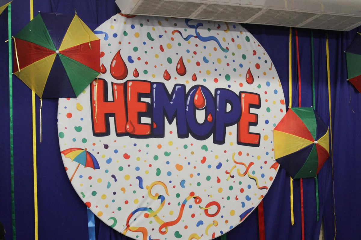 A Campanha de Carnaval do Hemope tem caráter preventivo e busca garantir o abastecimento adequado dos estoques de sangue
 (Foto: Marina Torres / DP Fotos)