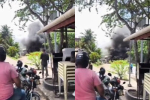 Segundo a PRF,, a informa&ccedil;&atilde;o preliminar &eacute; de que o motivo do protesto &eacute; devido ao desaparecimento de um casal desde o domingo.