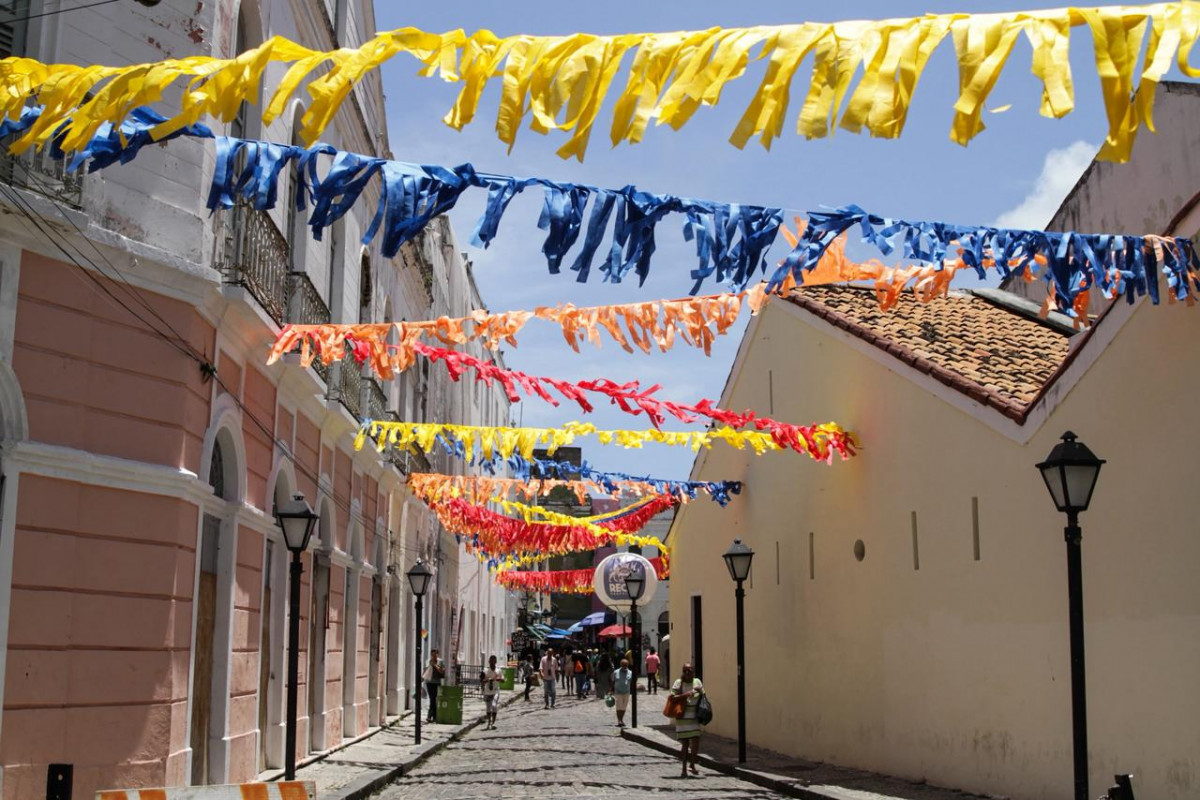 Recife já começou a se vestir para o Carnaval 2026 (Foto: Marina Torres/DP Foto)