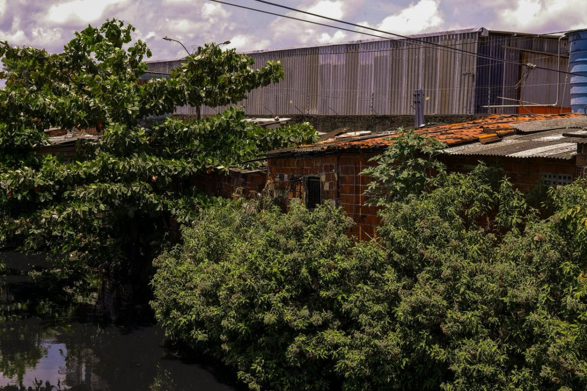 Dragagem do Rio Beberibe (Foto: Rafael Vieira/DP)