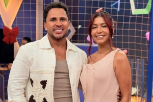  Priscila Senna no programa de Lucas Guimar&atilde;es no SBT