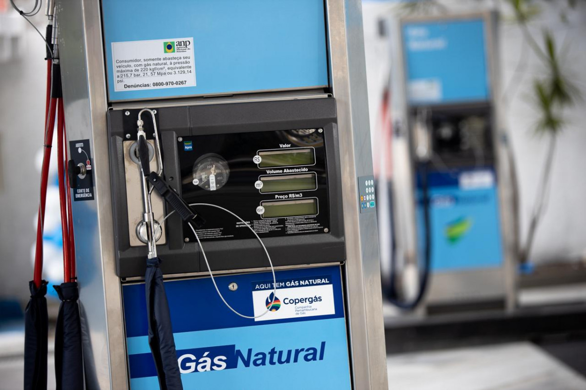 Preço do GNV terá redução nas bombas dos postos, segundo governo do estado /Divulgação
