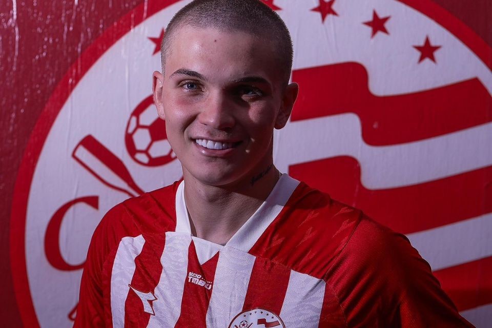 Léo Jance, novo reforço do Náutico/Divulgação / Náutico