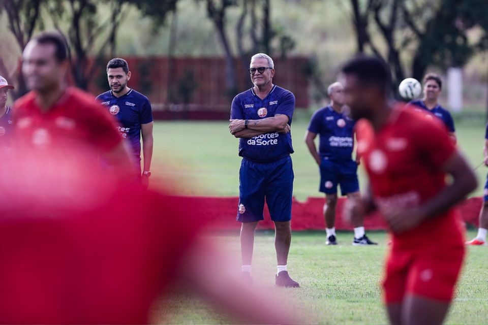 Elenco do Náutico em treinamento no CT Wilson Campos/Rafael Vieira/CNC