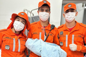 Bombeiros realizam parto dentro de viatura em Serra Talhada, no Sert&atilde;o de Pernambuco