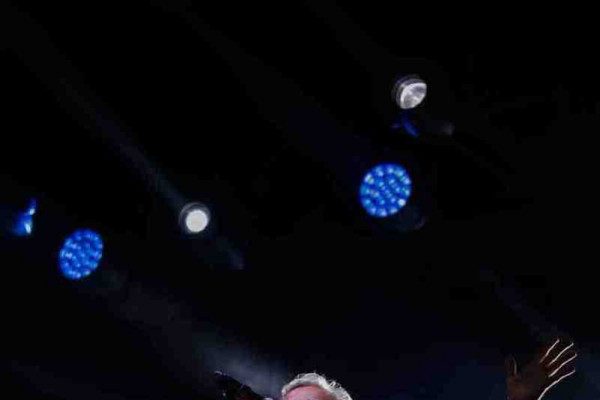 Caetano Veloso cantou alguns dos seus principais sucessos 