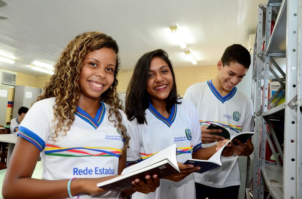 Estudantes da rede estadual de ensino/Foto: SEE/Divulgação