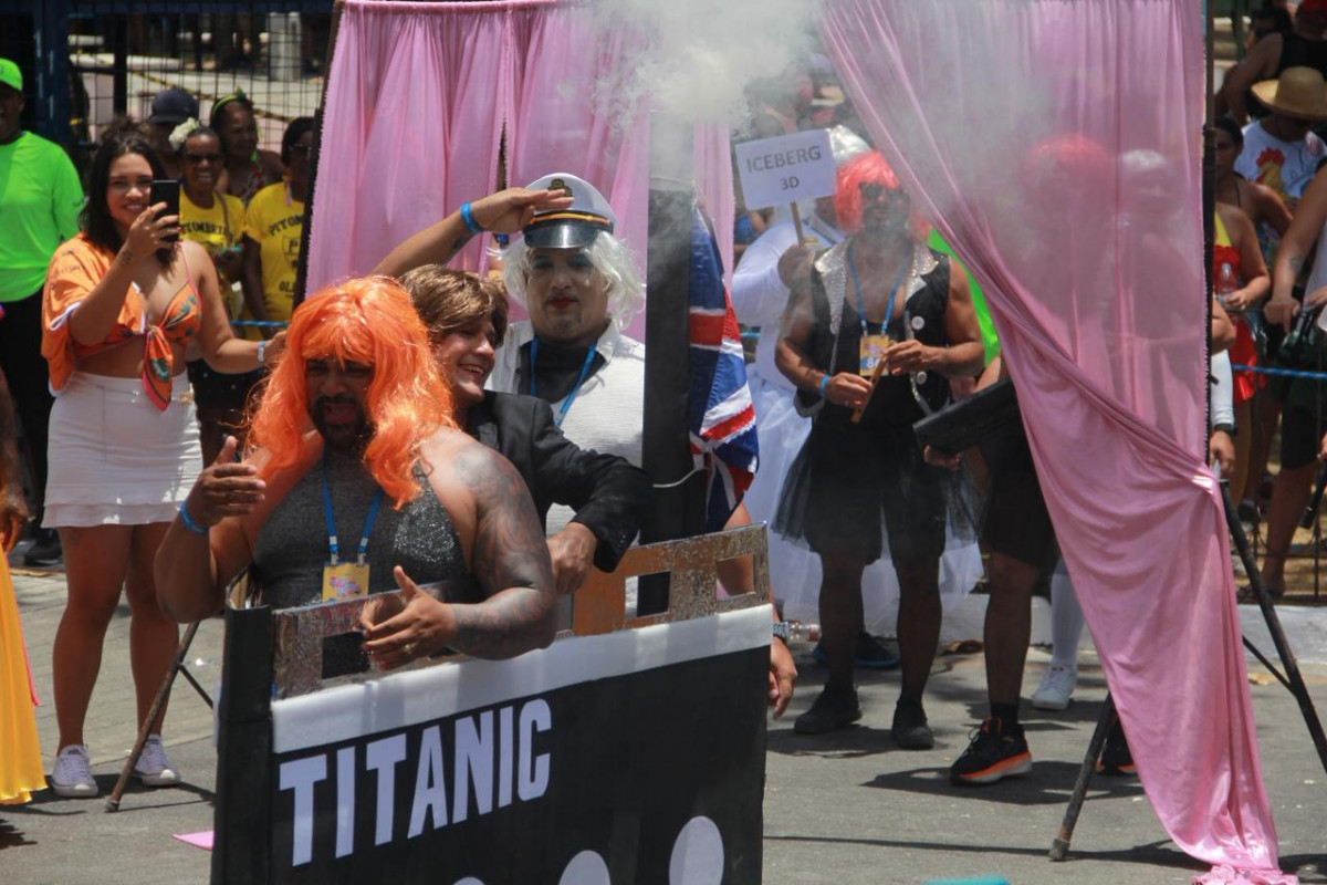 Virgens de Bairro Novo premiaram melhores fantasias em oito categorias (Wanderson Oliveira/DP Foto)