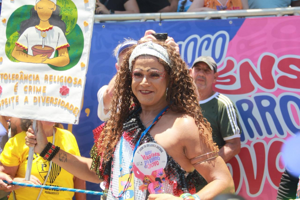 Virgens de Bairro Novo premiaram melhores fantasias em oito categorias (Wanderson Oliveira/DP Foto)