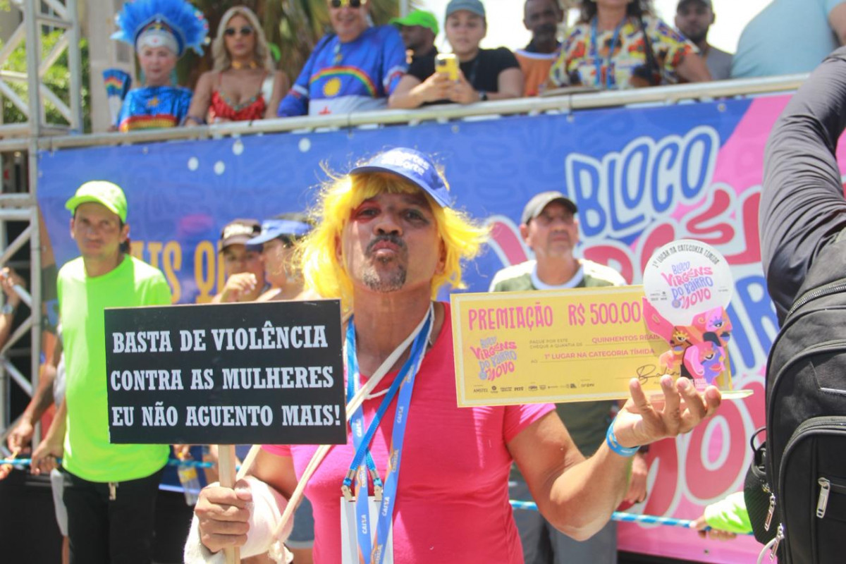 Virgens de Bairro Novo premiaram melhores fantasias em oito categorias (Wanderson Oliveira/DP Foto)