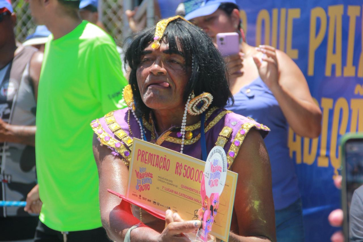 Virgens de Bairro Novo premiaram melhores fantasias em oito categorias (Wanderson Oliveira/DP Foto)