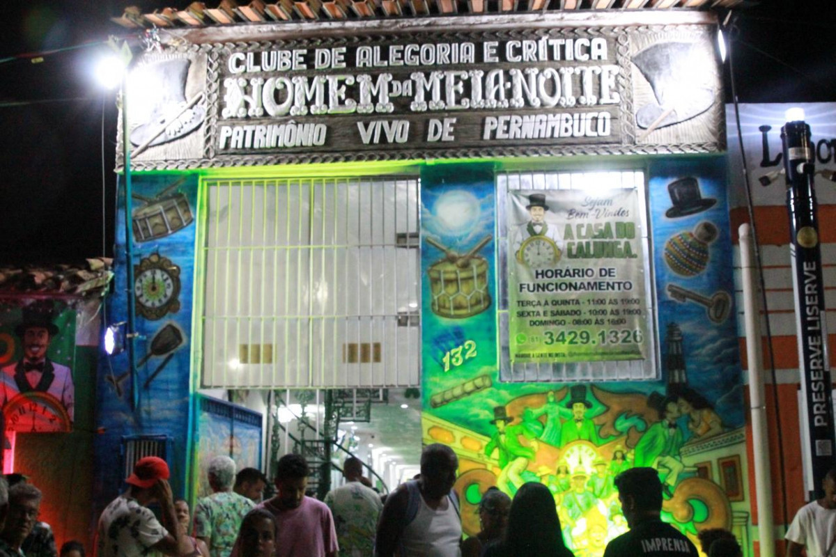 Celebração dos 94 anos do Homem da Meia-Noite (Foto: Wanderson Oliveira/DP Foto)