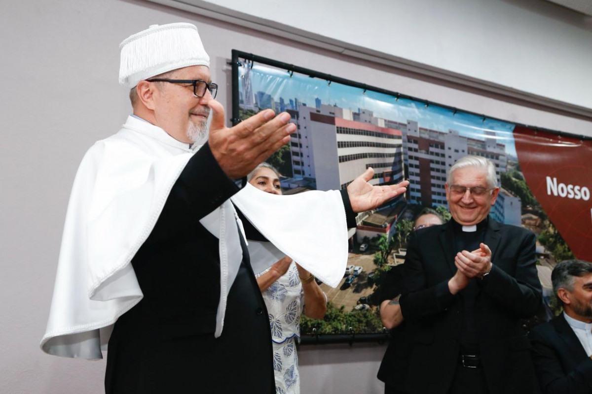 Padre Carlos Fritzen toma posse como Reitor da Unicap (Foto: Divulgação)