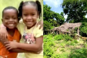 Allan e &Aacute;gatha passaram noite na palho&ccedil;a semidestru&iacute;da