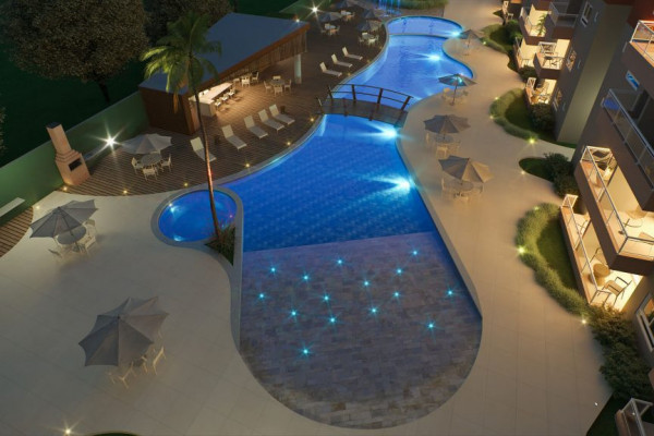 Porto Cayman Residence, em Tamandaré. (Foto: Divulgação/Campos Gouveia Incorporadora)