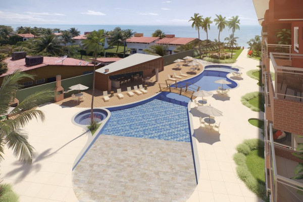 Porto Cayman Residence, em Tamandaré. (Foto: Divulgação/Campos Gouveia Incorporadora)