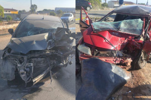 Colis&atilde;o frontal na BR-423 deixa um morto e dois feridos em Lajedo
