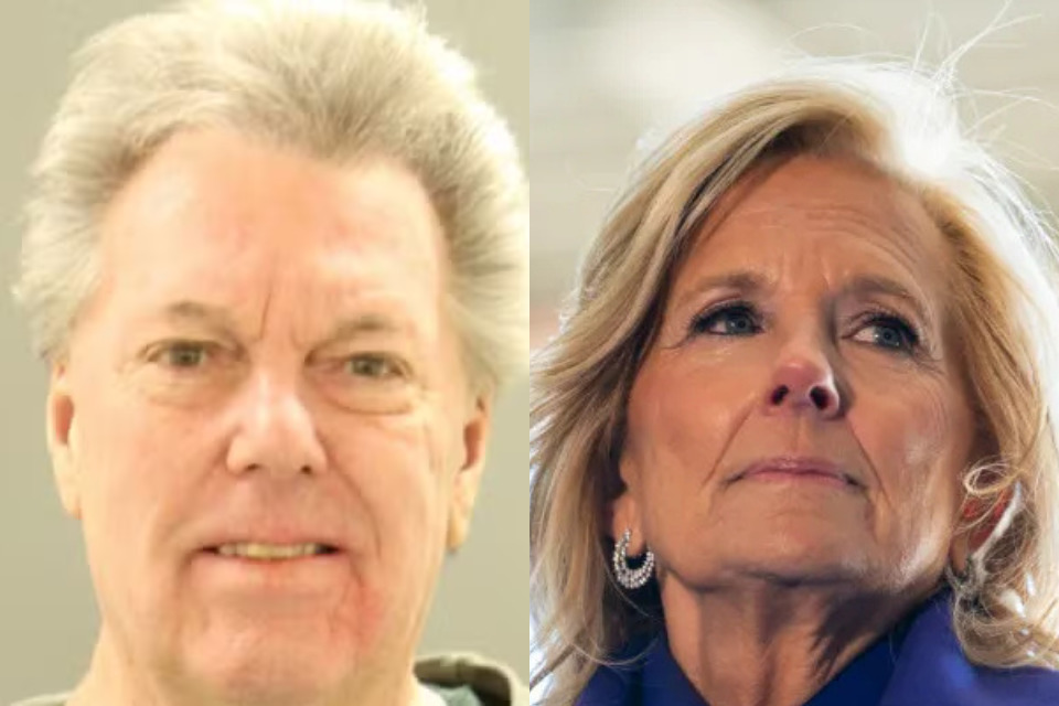 Ex-marido de Jill Biden é acusado de matar a sua atual mulher
/Reprodução/ Departamento de Polícia do Condado de New Castle     e    Allison ROBBERT / AFP