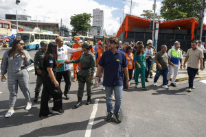 Circuito do Galo da Madrugada passou por vistoria nesta sexta (6) 