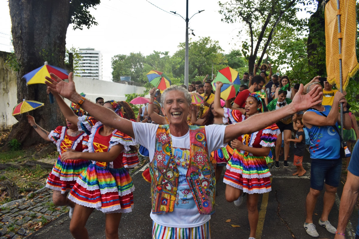 Compositor, ator e professor de música, Romero Andrade realiza a 11ª edição do projeto, idealizado em parceria com sua então companheira Carmita Viana (in memoriam)/Foto: Hugo Peixoto