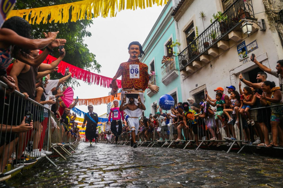 Corrida de Bonecos Gigantes de Olinda /Crysli Viana/DP Foto