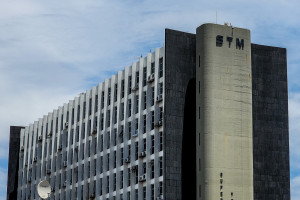 Pr&eacute;dio do Supremo Tribunal Militar no setor de autarquias sul, em Bras&iacute;lia