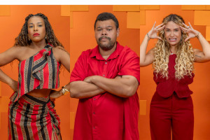 Quarto Pared&atilde;o do BBB26: Sol Vega, Babu Santana e Sarah Andrade