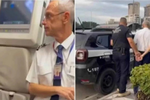 Piloto da Latam &eacute; preso dentro da aeronave por suspeita de aliciamento infantil