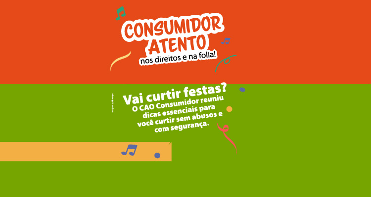 Cartilha alerta consumidores no Carnaval 2026 /MPPE